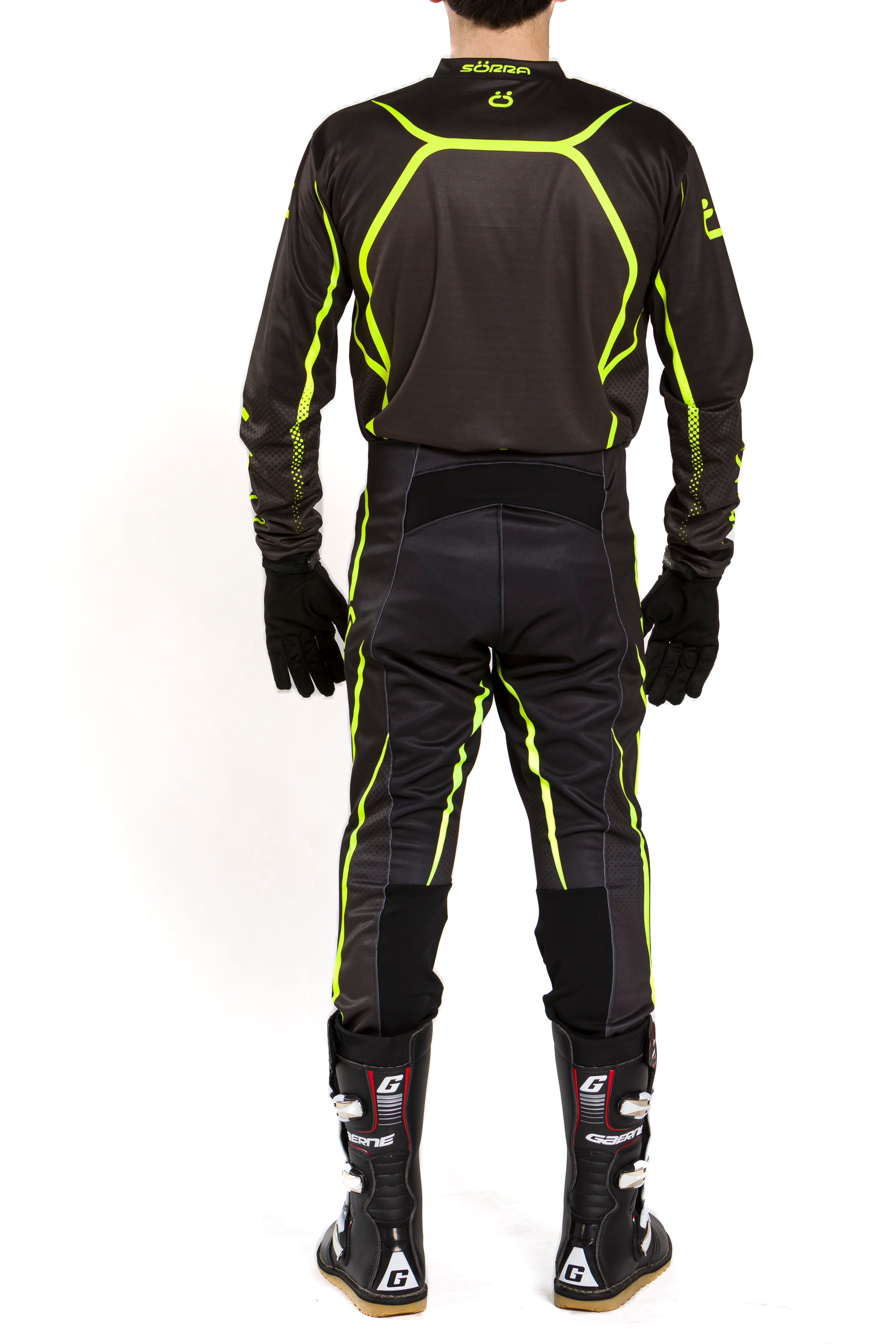 Trial Clothing Set 1 Racing X2 Black And Yellow