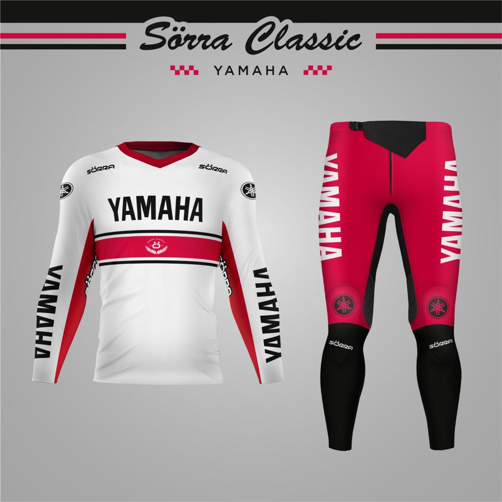 TRIAL CLOTHING SET 2 CUSTOM YAMAHA