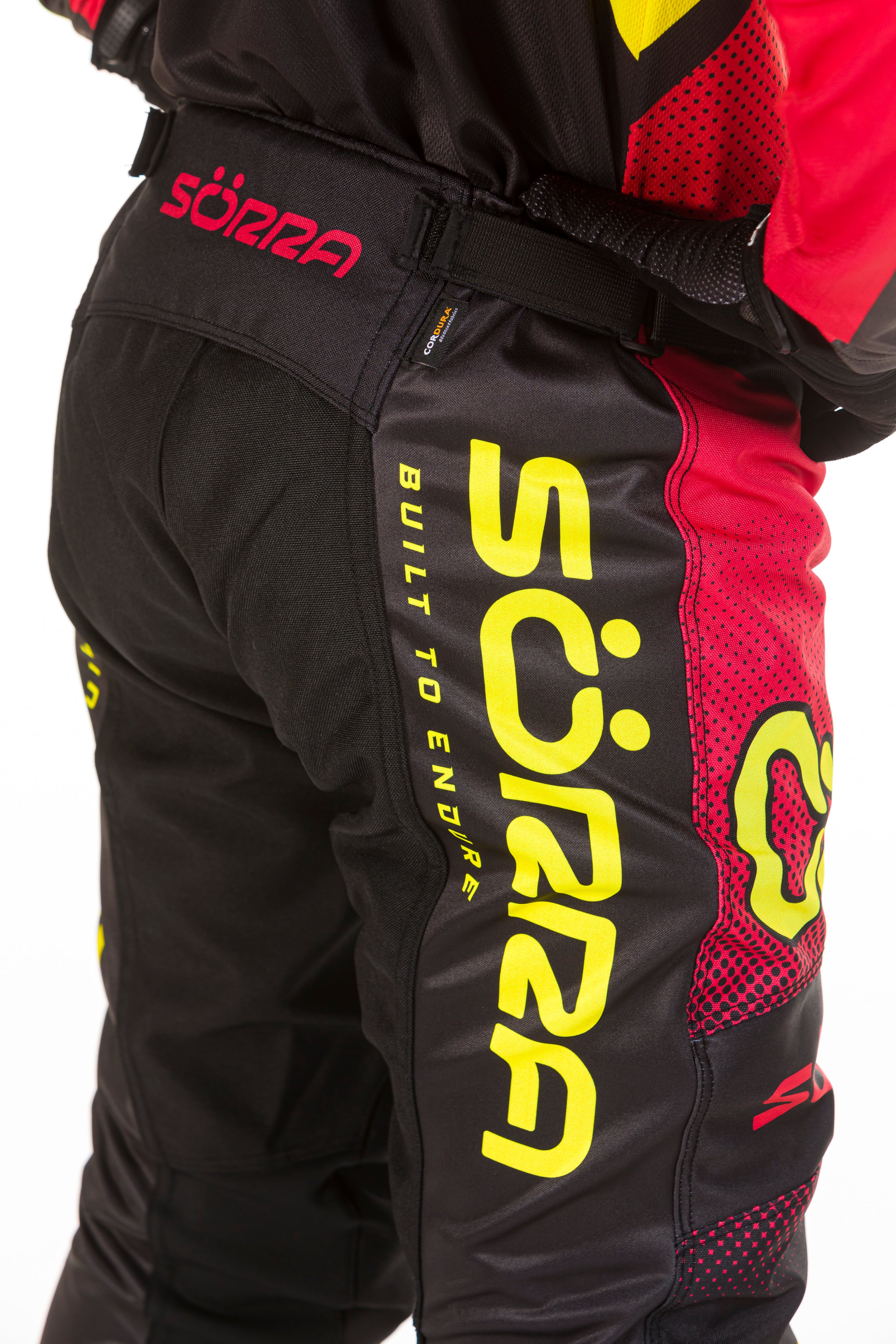 Conjunto Enduro 1 Rojo-Amarillo